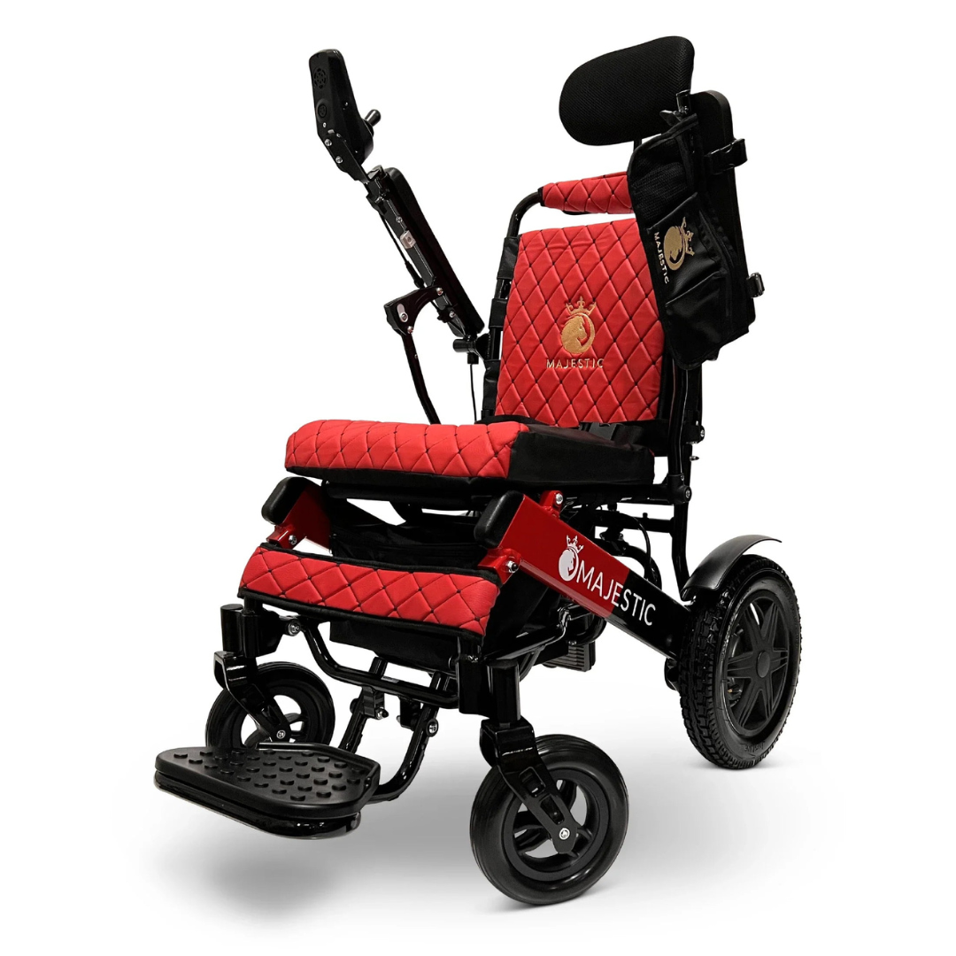 ComfyGo MAJESTIC IQ-9000 Lightweight Folding Power Wheelchair - Blowout Sale - Senior.com Power Chairs